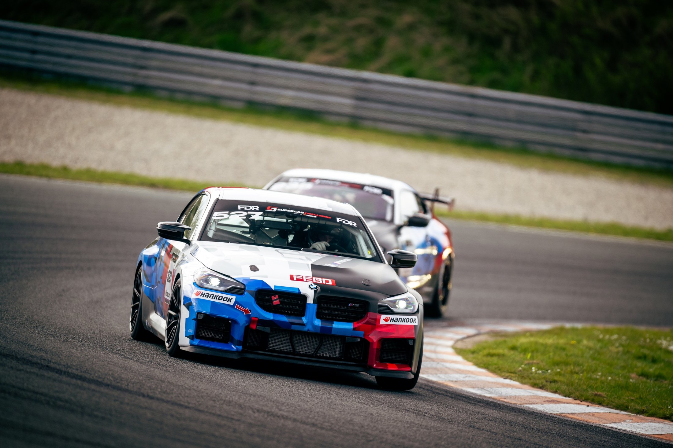 BMW M2 Racing on track
